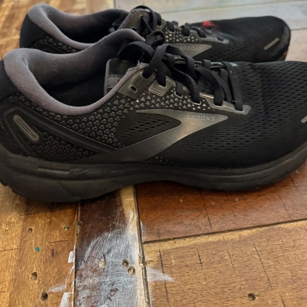 Brooks Ghost 14 Mens Running Shoes Black Ebony 1103691D020 Size 11.5